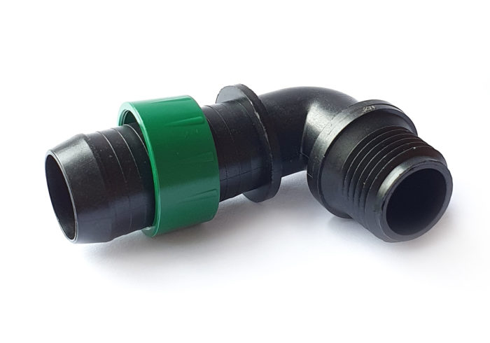 GOMITO AD ANELLO CON DERIVAZIONE FIL MASCHIO 16X1/2" CONF 100 PEZZI