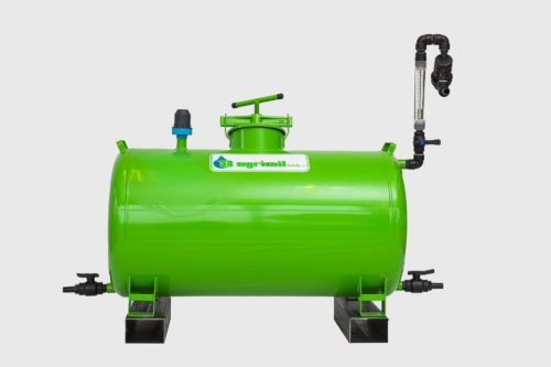 SERBATOIO VERNICIATO EPOXI MOD. 350 LT COMPLETO DI KIT CONF 1 PEZZO
