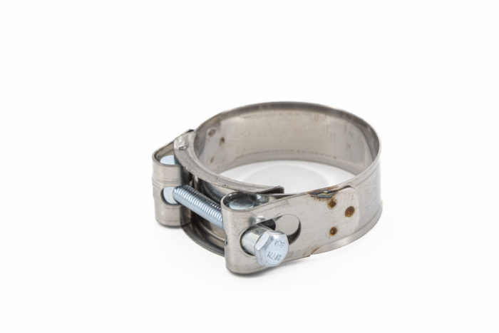FASCETTA METALLICA COLLARE D. 2 1/2" (64-67) CONF 100 PEZZI