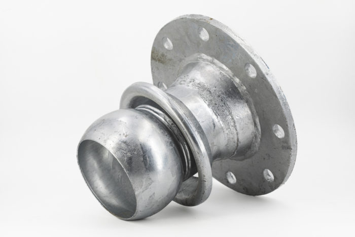 RACCORDO FLANGIATO CON SEMIG. MASCHIO DIAM.DN150X150 CONF 1 PEZZO