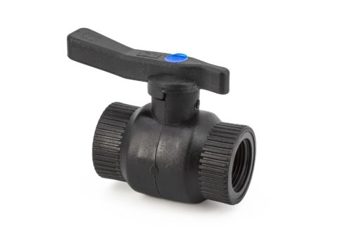VALVOLA A SFERA PVC D. 1" F/F CONF 1 PEZZO