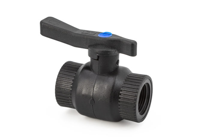 VALVOLA A SFERA PVC D. 1" F/F CONF 1 PEZZO
